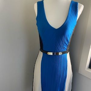 Armani Exchange Dress with gold accent belt